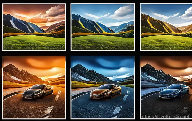 강아지 구토 원인과 대처법 - Here are three detailed image prompts: