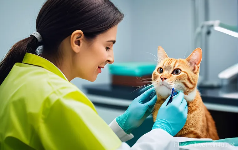 반려동물 치아 관리법 - **Prompt 1: A Gentle Act of Love - Pet Dental Brushing**
    "A heartwarming, close-up shot of a kin...