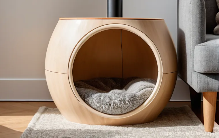 고양이 입양 전 준비물 - Image Prompt 1: Cozy Haven for a New Feline Friend**